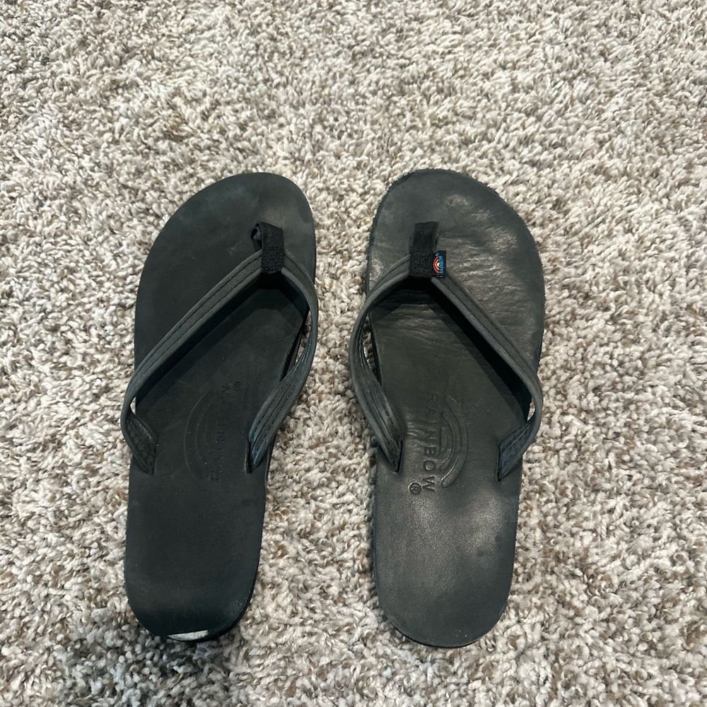 Rainbow Charcoal Sandals